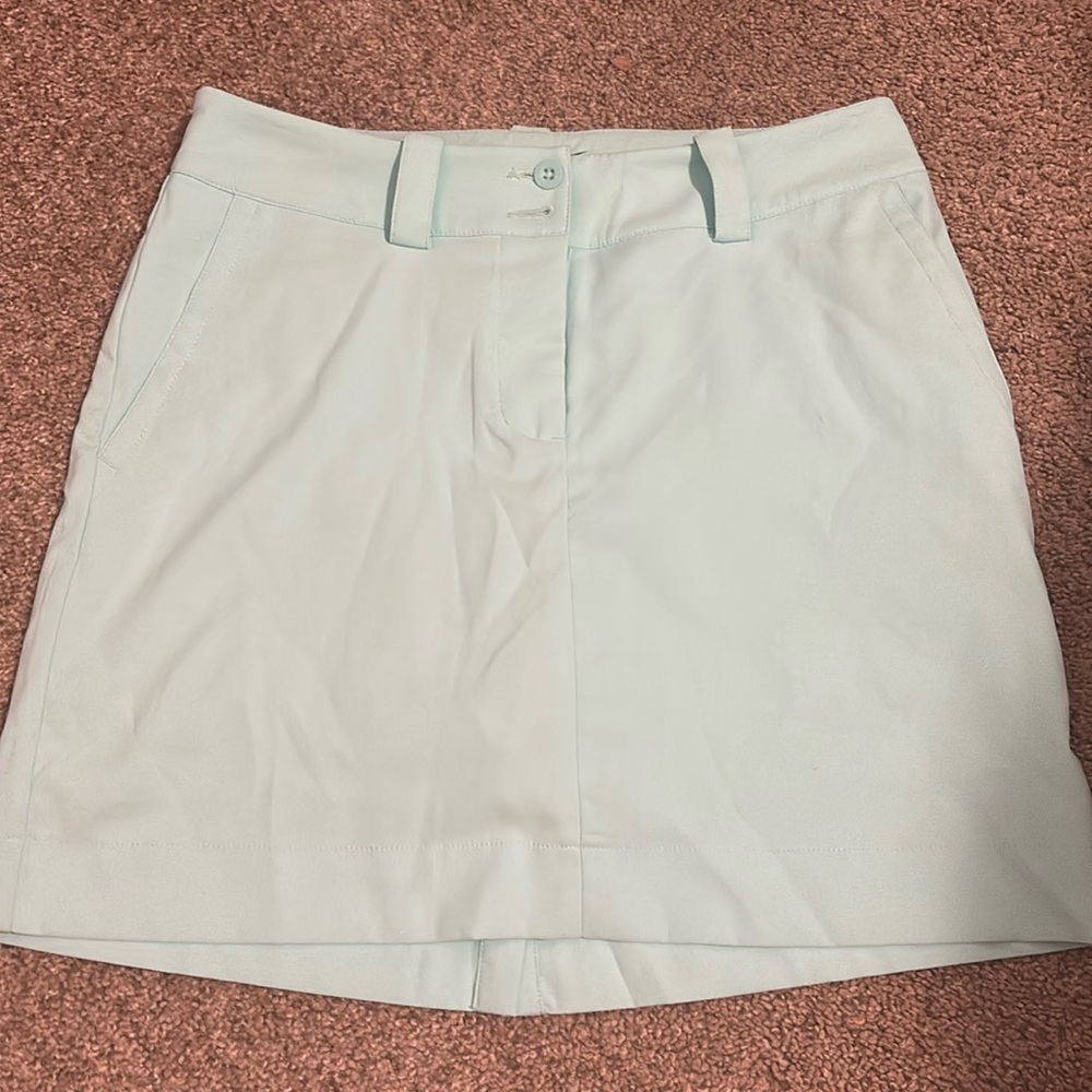 Nike golf skirt minty green color tour performance dri fit size 2